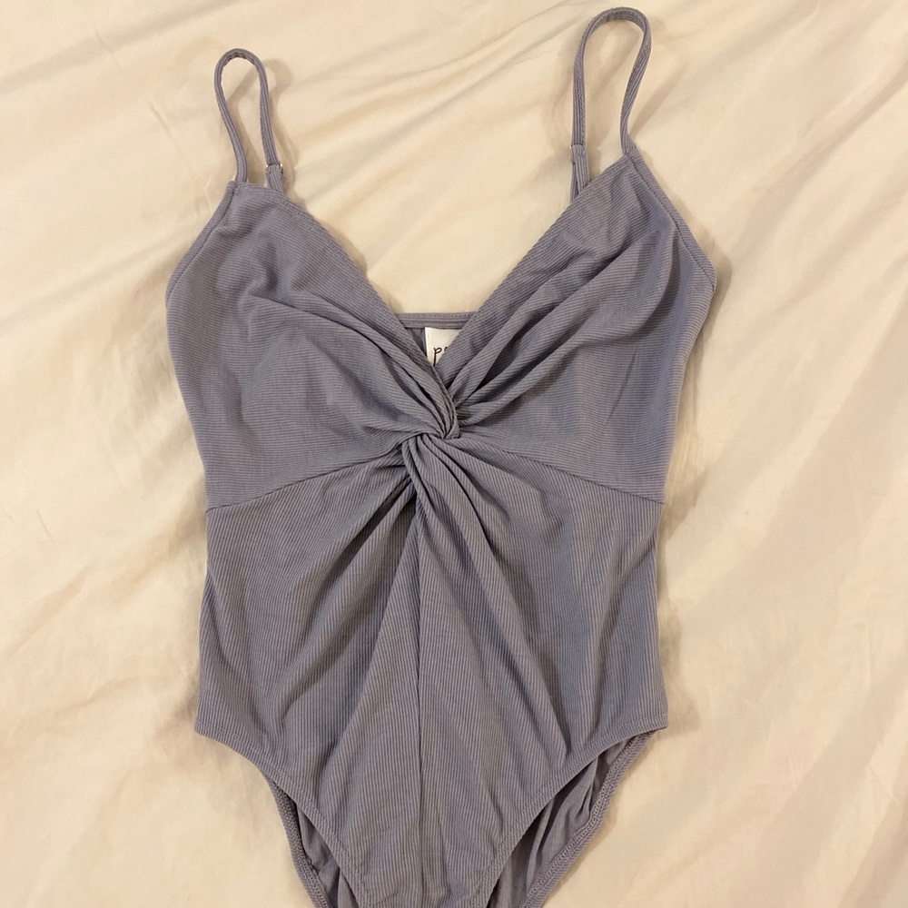 Worn Once, Light Blue Princess Polly Bodysuit